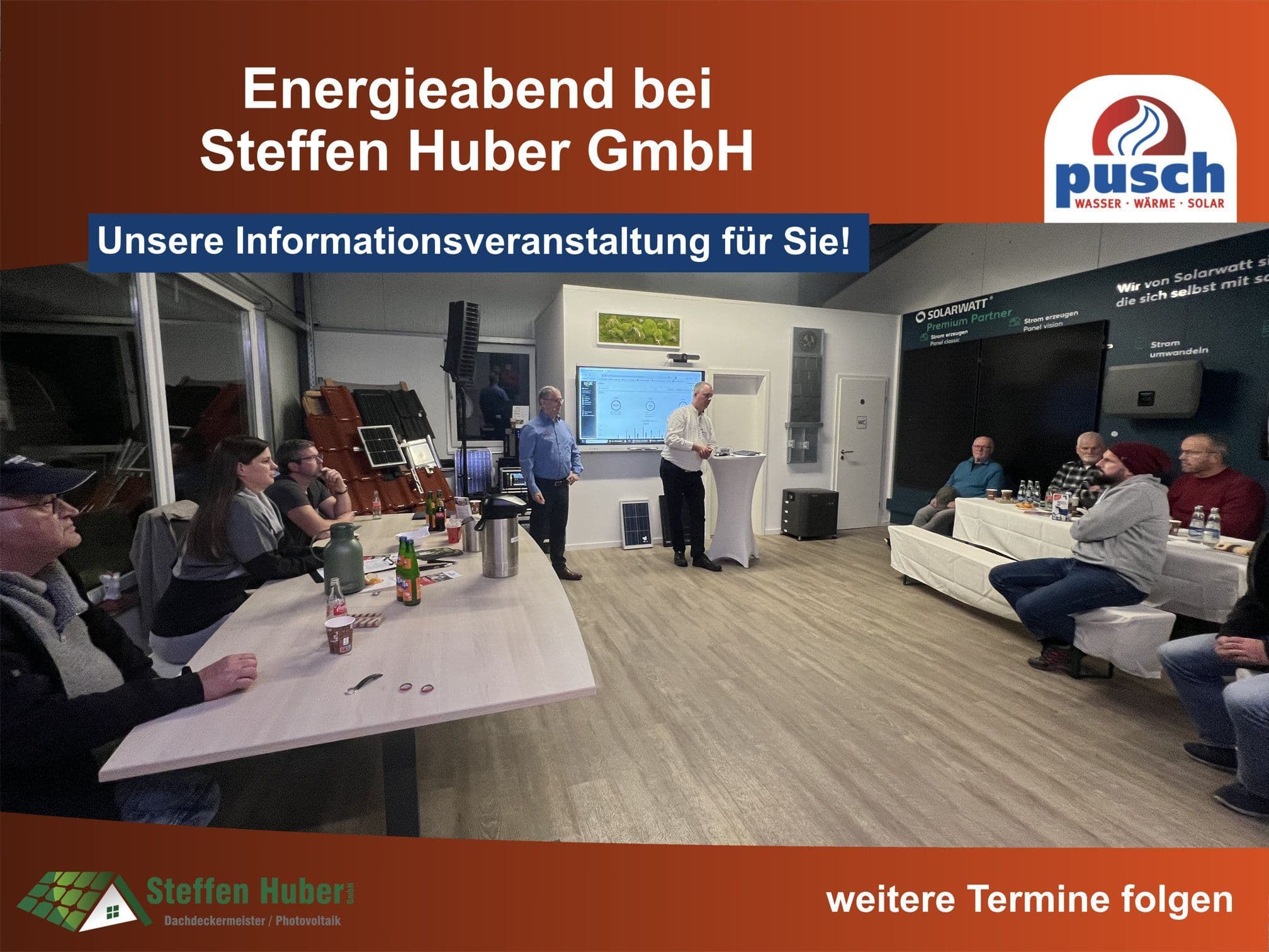 Rückblick: Energieabend bei Pusch Heizung