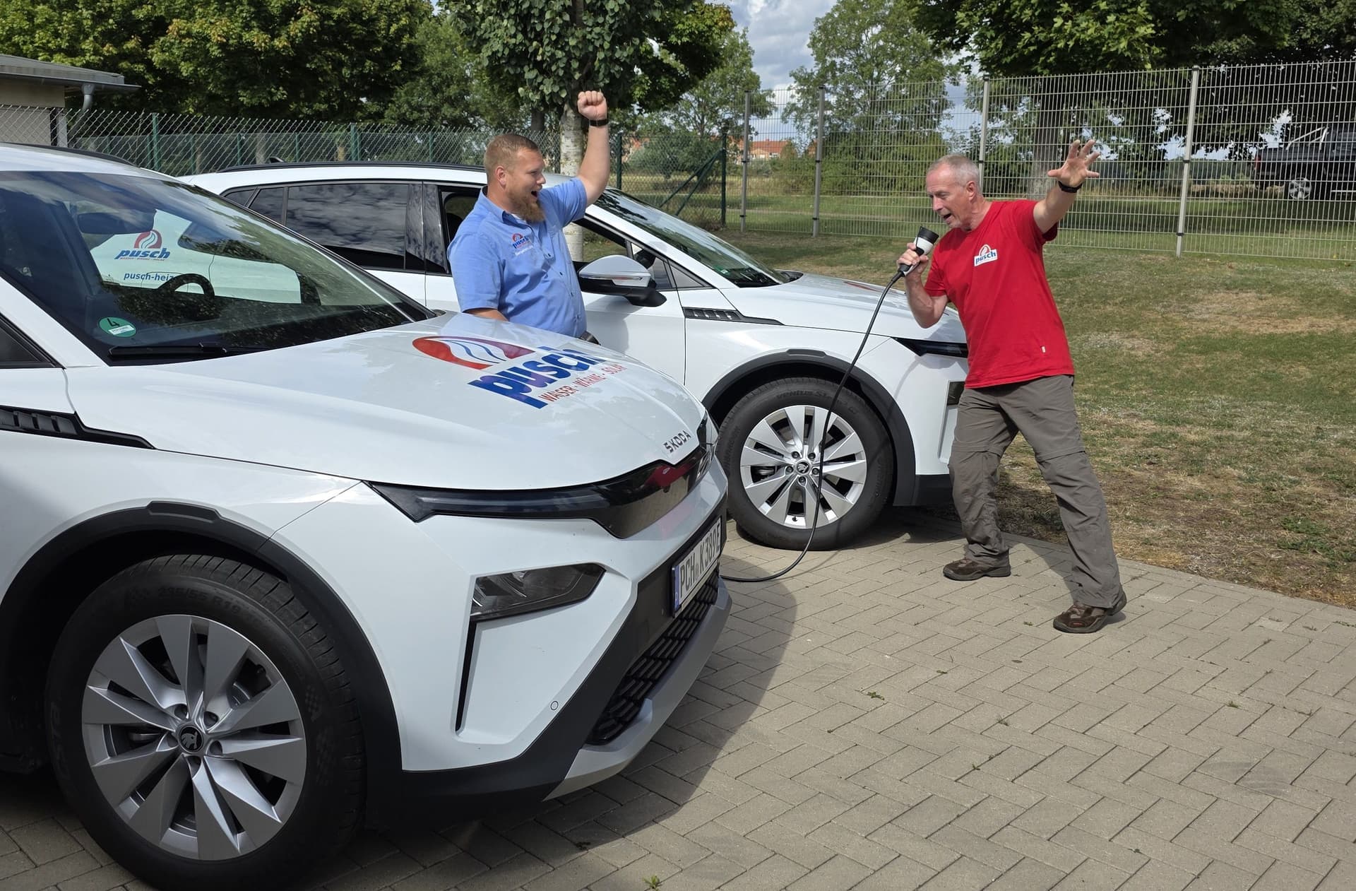 Doppelt elektrisch, doppelt begeistert!